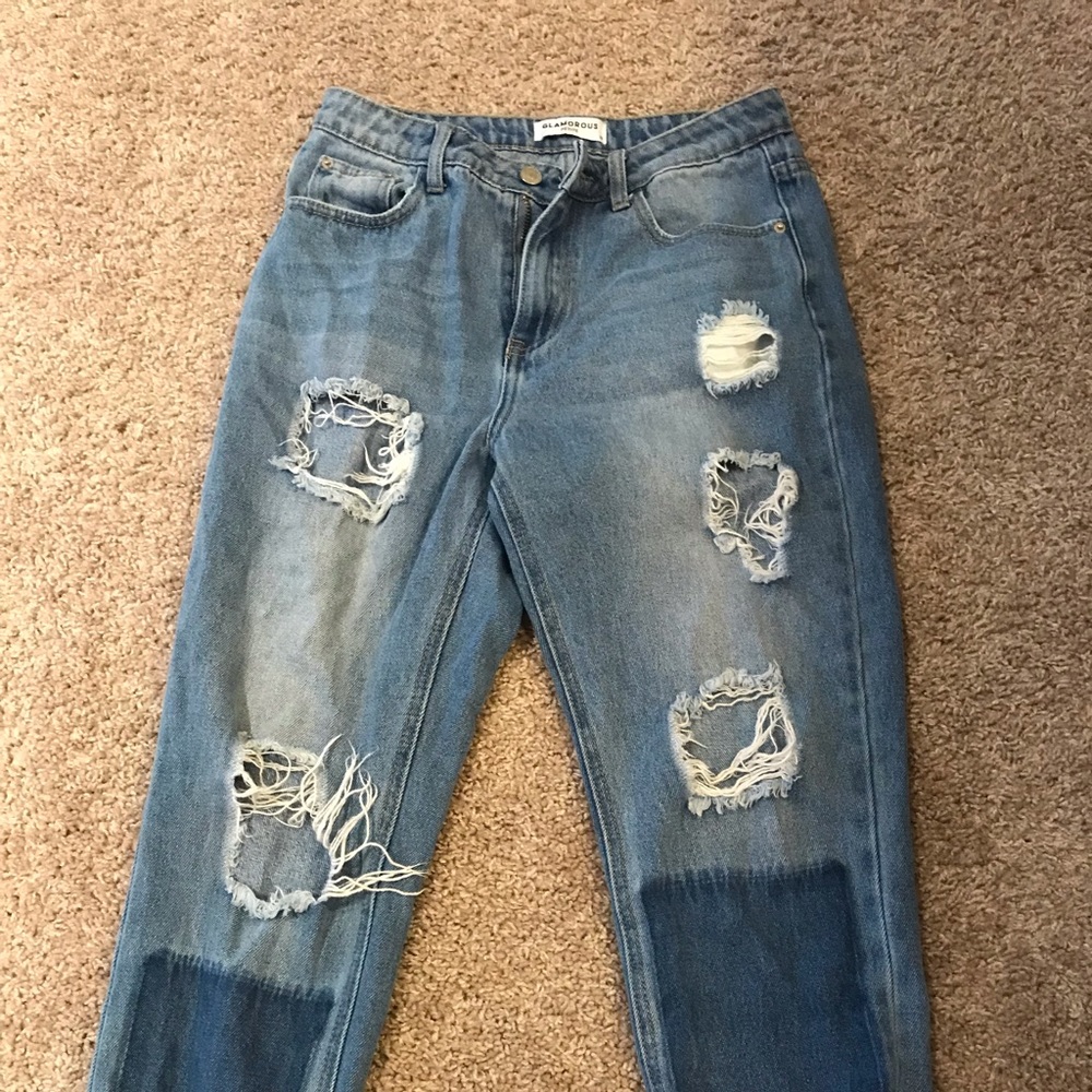 ASOS- petite 6 ripped jeans